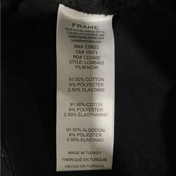 Frame black le crop mini boot jeans - Picture 10 of 11